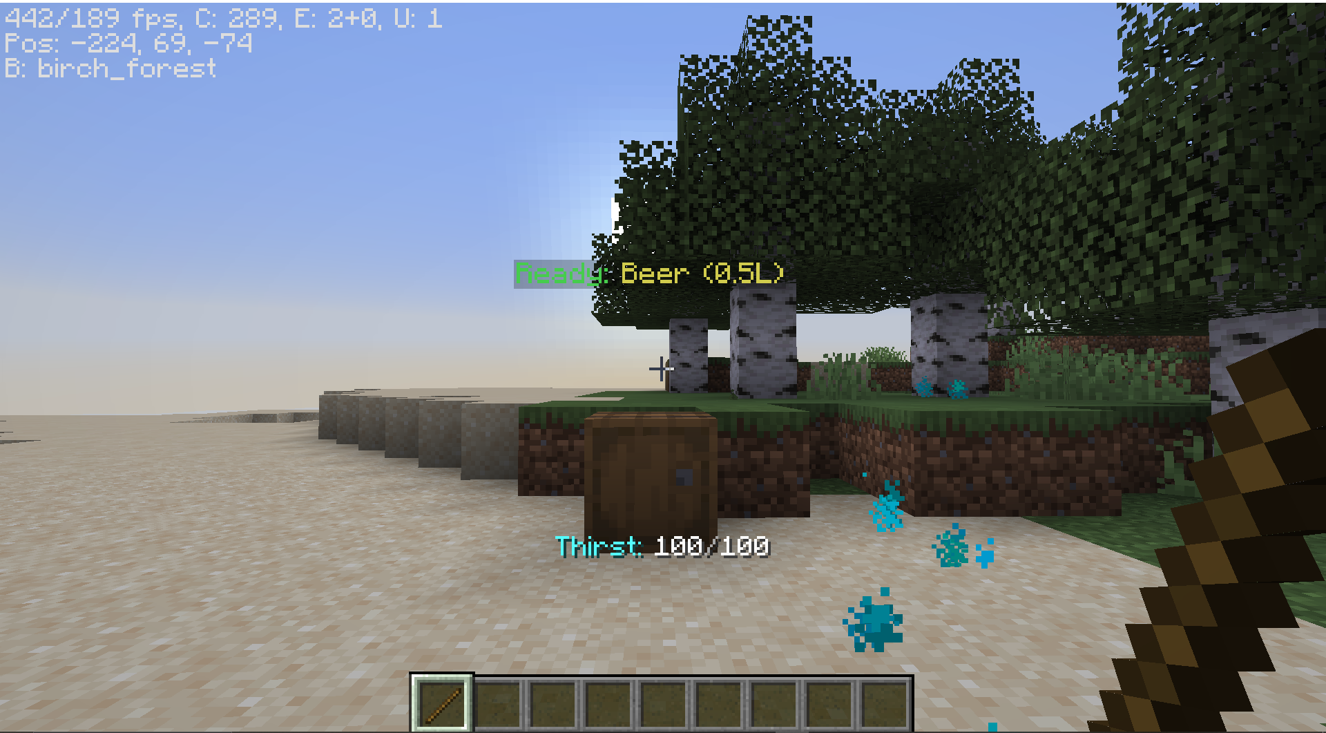 Barrel ready hologram